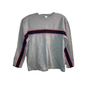 Gap Kids Boy's Sweater | Crew Neck | Gray | Size Large (10)